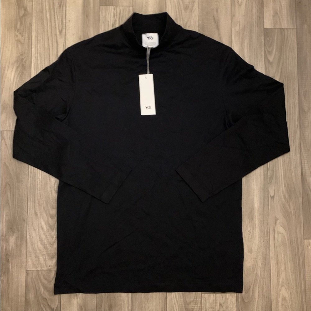 Y-3 Classic Mock Neck Shirt Men’s Size Medium Deadstock NWT